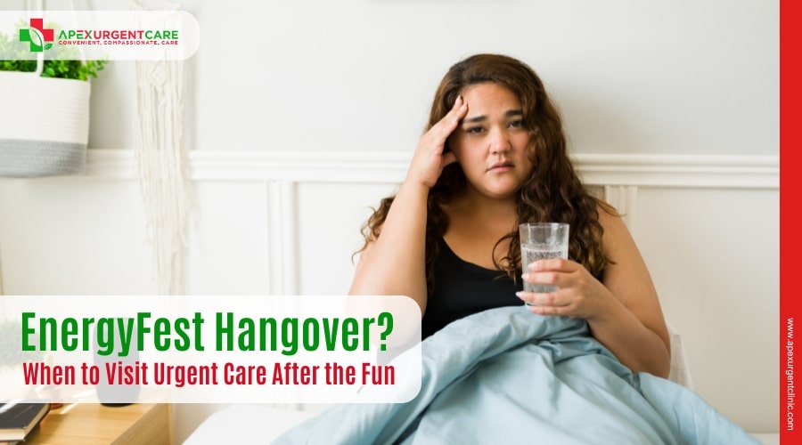 EnergyFest Hangover? When to Visit Urgent Care After the Fun"