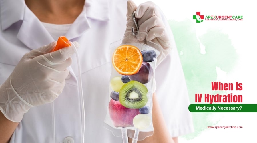 When Is IV Hydration Medically Necessary? 
