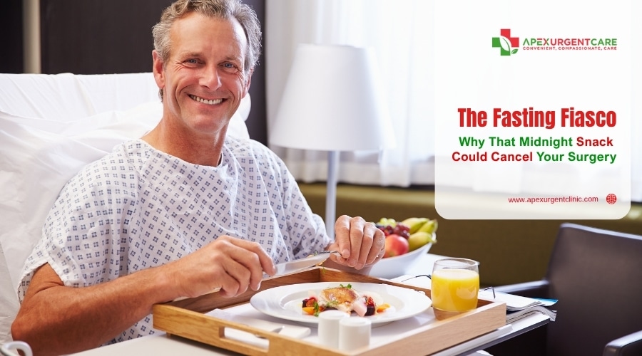 The Fasting Fiasco: Why That Midnight Snack Could Cancel Your Surgery