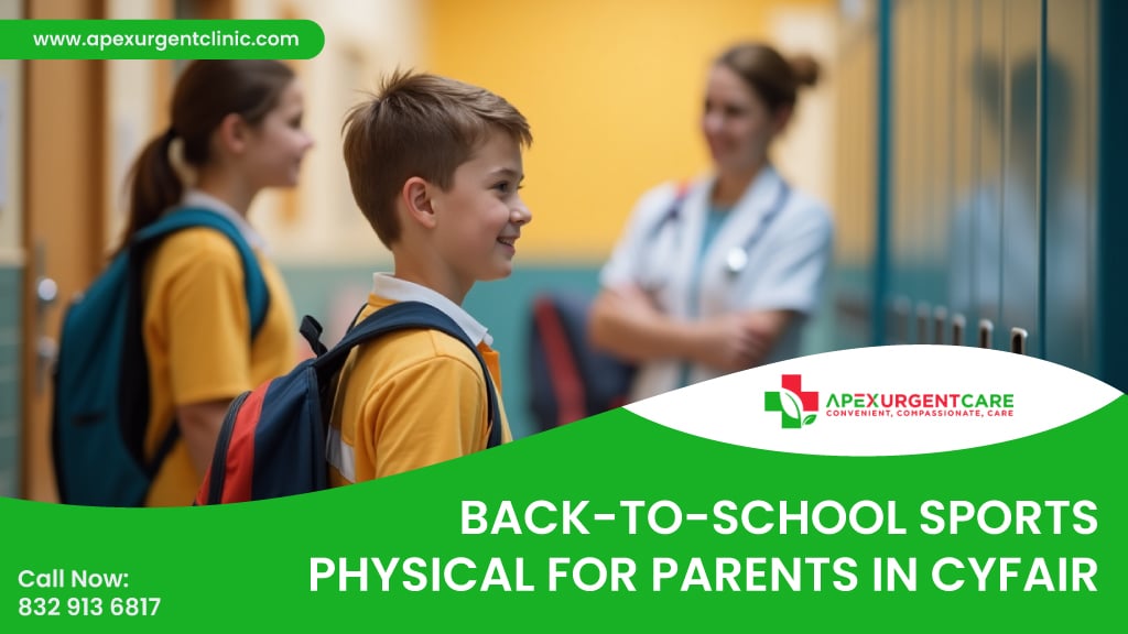 Back-to-School Sports Physical for Parents in CyFair