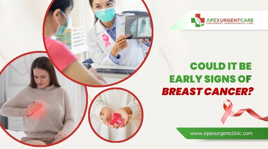 Could it be early signs of breast cancer?