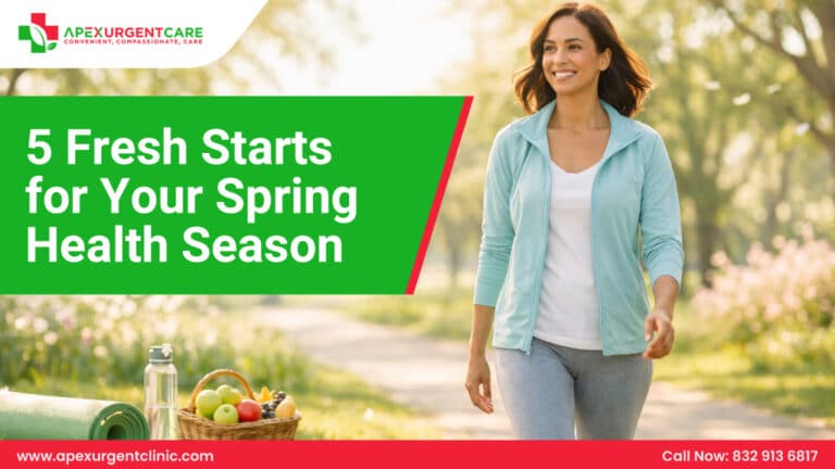 5 Fresh Starts for Your Spring Health Season - Apex Urgent Care Clinic ...
