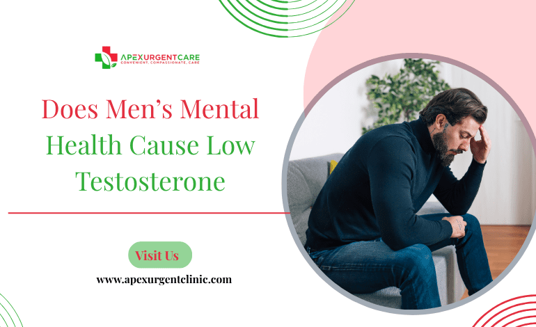Does Men’s Mental Health Cause Low Testosterone