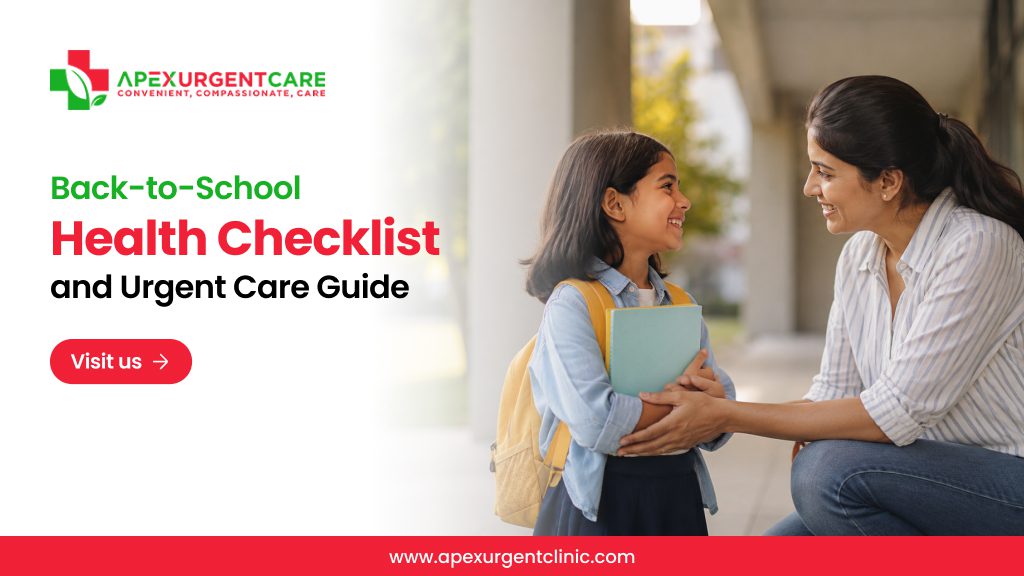 Back-to-School Health Checklist and Urgent Care Guide