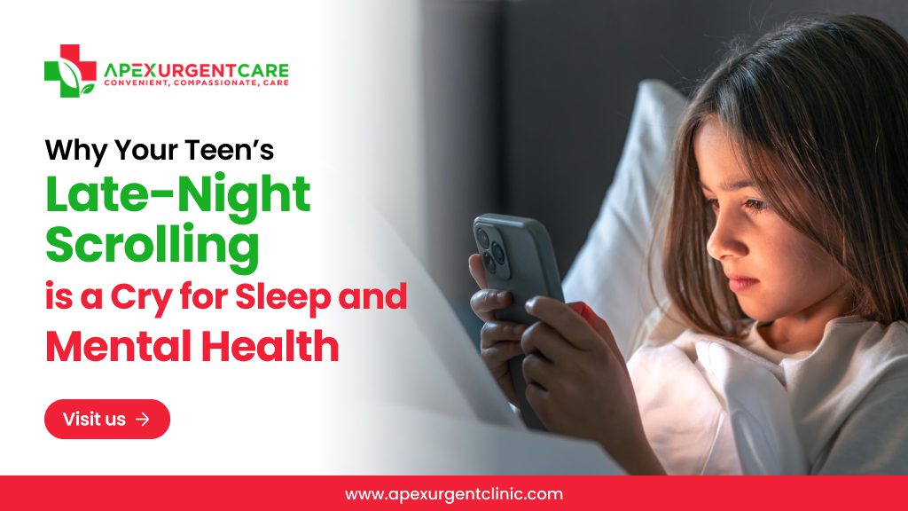 Why Your Teen’s Late-Night Scrolling is a Cry for Sleep and Mental Health